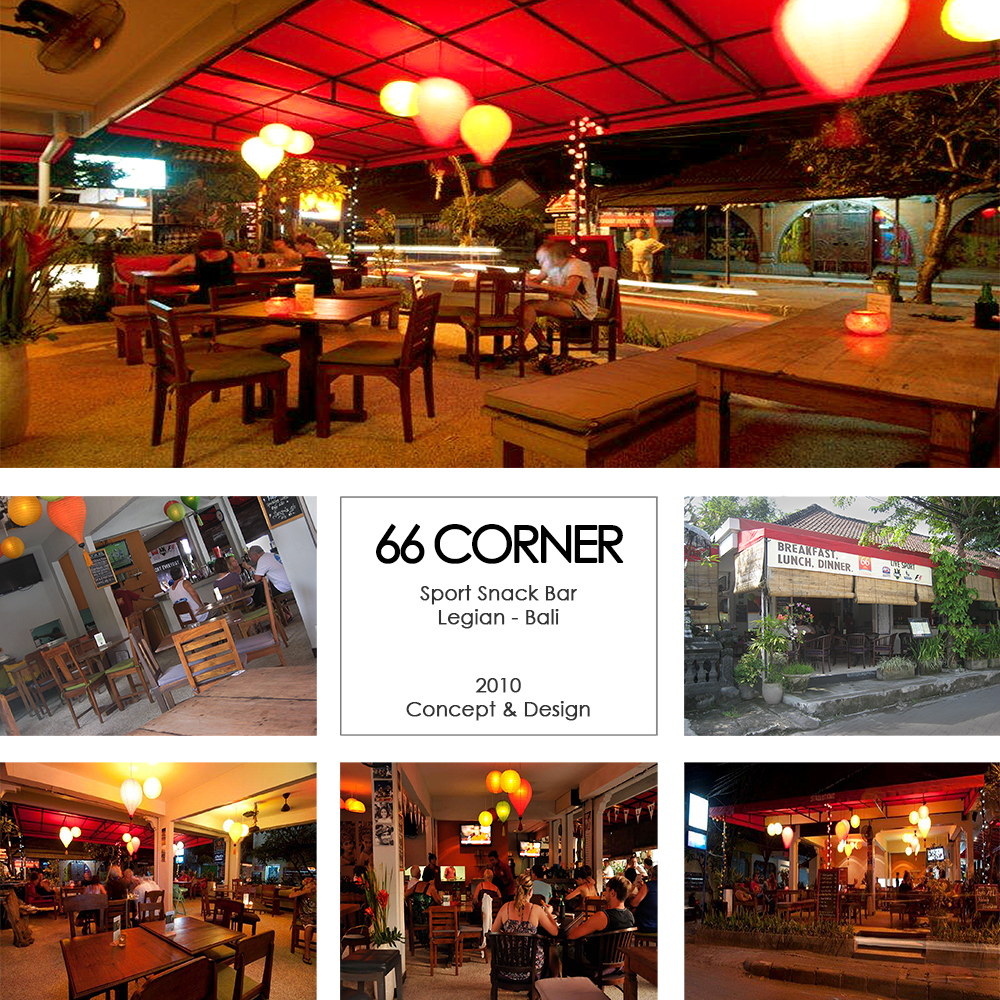 66 Corner Sport Snack Bar Legian Bali